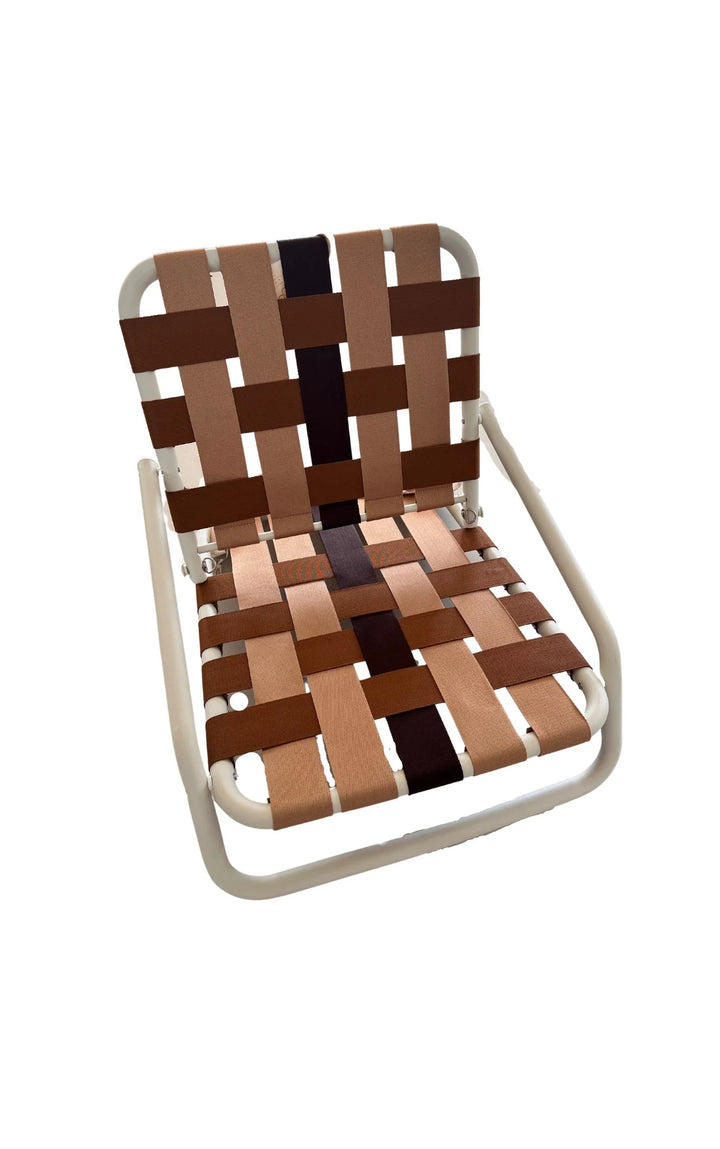 Salty Shadows Beach Chair - Coffee