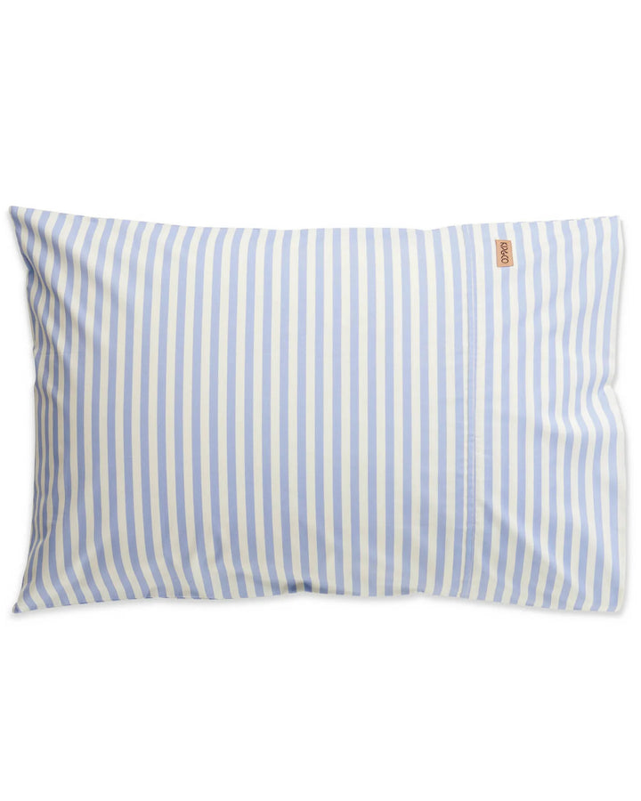 Kip & Co Seaside Stripe Organic Cotton Pillowcases