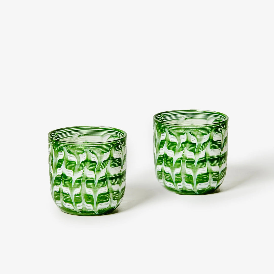 Bonnie & Neil Watercolour Green Tumblers