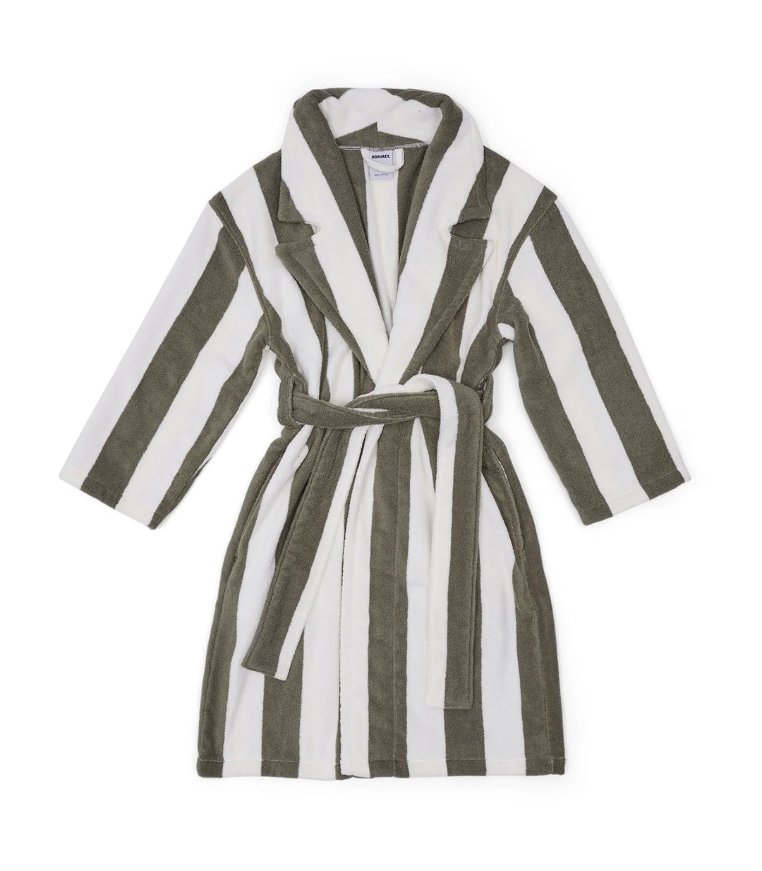 Hommey Robe - Matcha Stripes