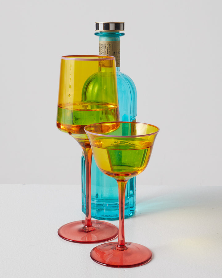 Kip & Co Tropical Punch Vino Glass 2P Set