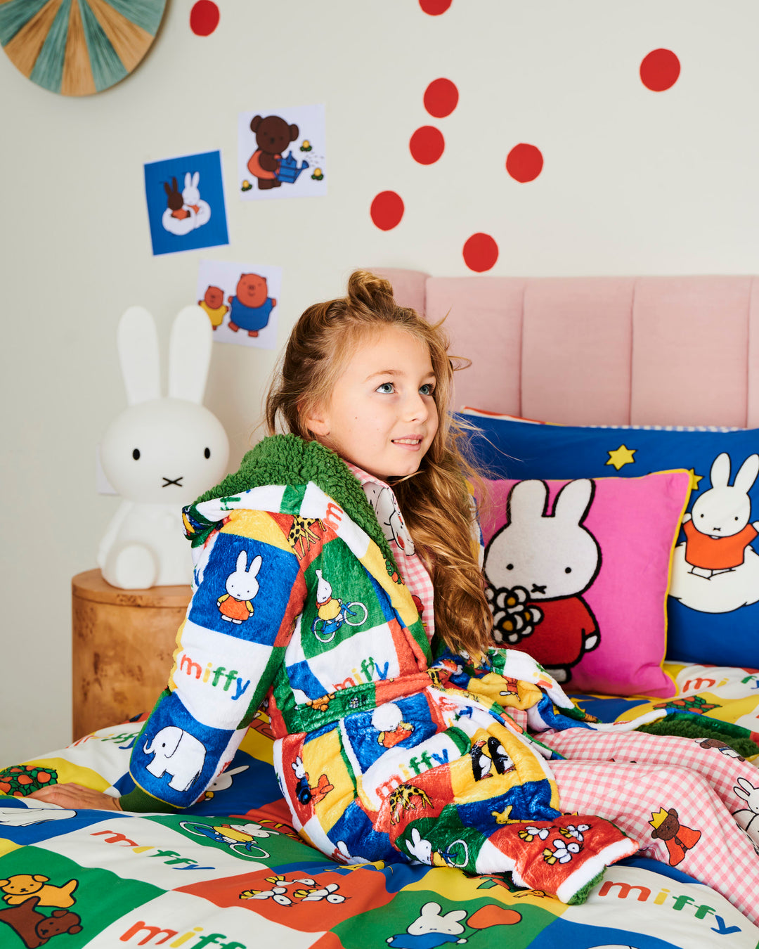 Kip & Co x Miffy's Adventures Kuddle Kids Robe