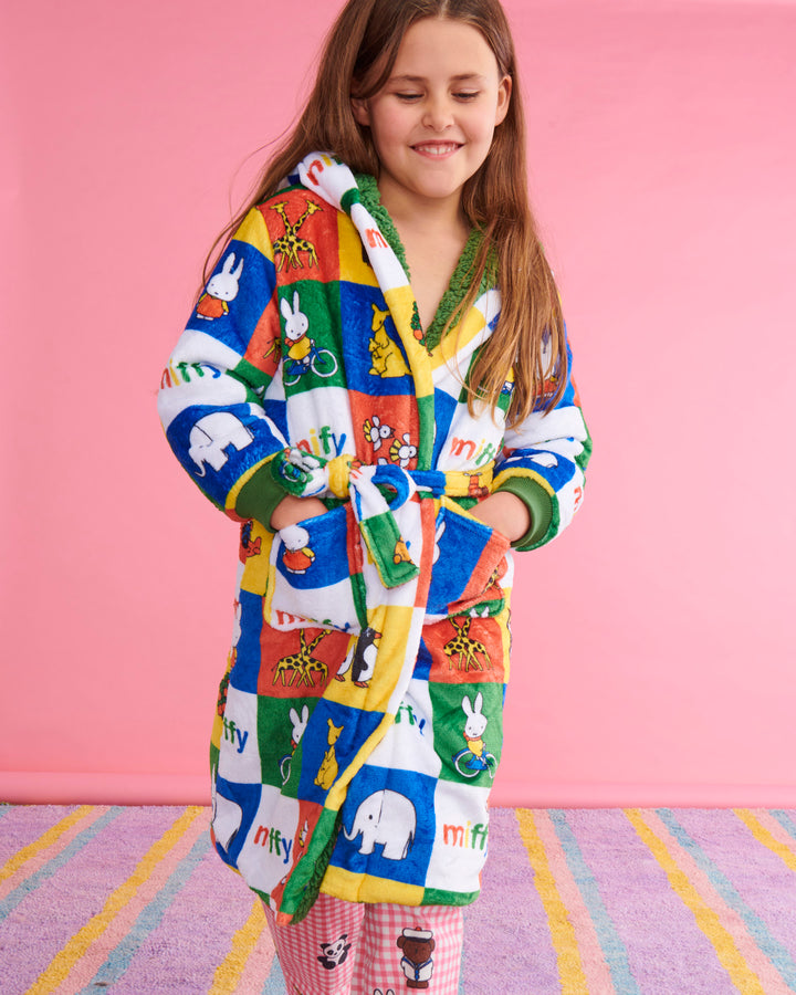 Kip & Co x Miffy's Adventures Kuddle Kids Robe