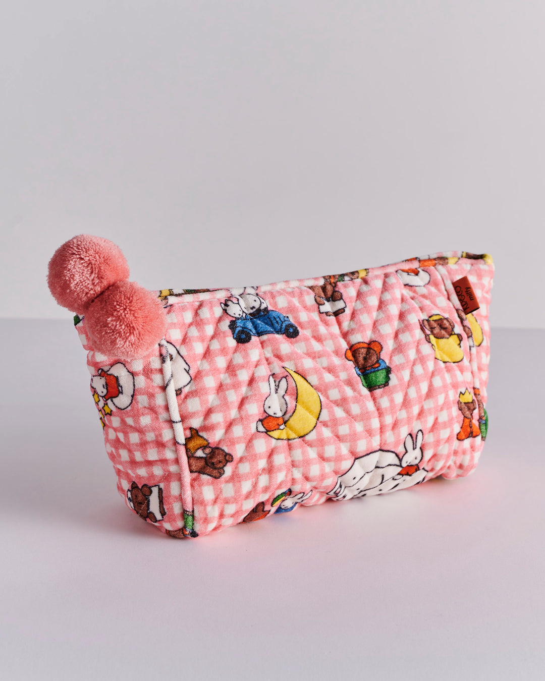 Kip & Co x Miffy And Mates Velvet Toiletry Bag