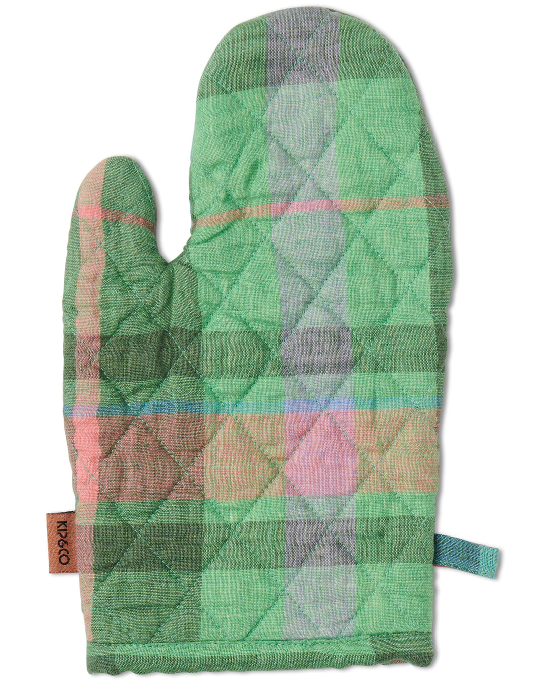 Kip & Co Jewel Of The Nile Tartan Oven Mitt