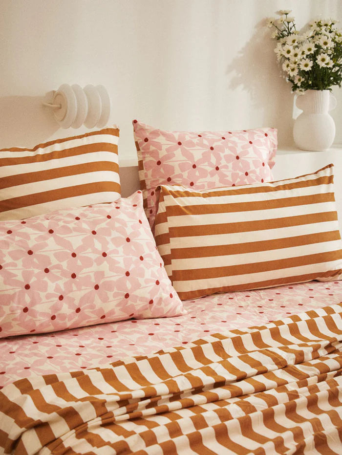 Mosey Me Poppy Standard Pillowcase Set