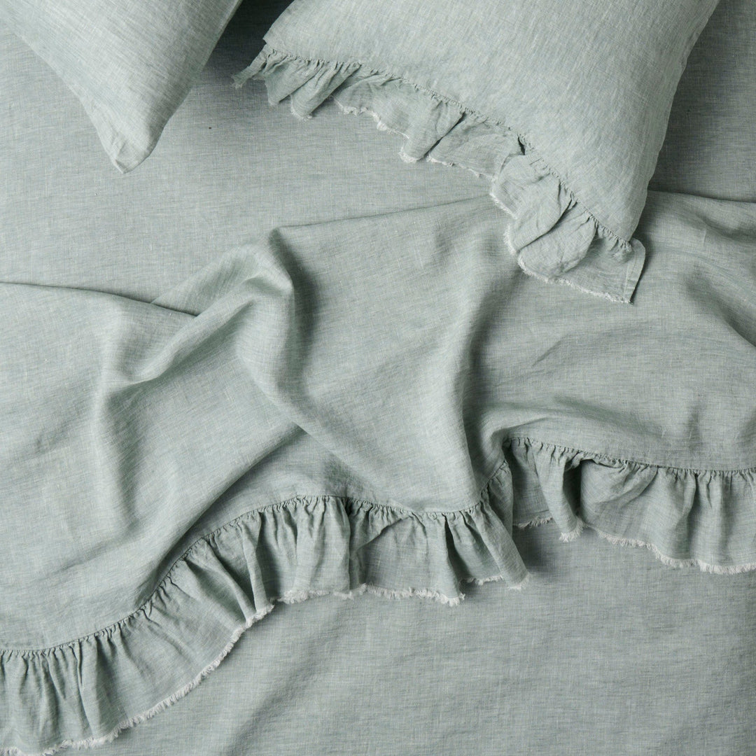 Society Of Wanderers Fog Fitted Sheet