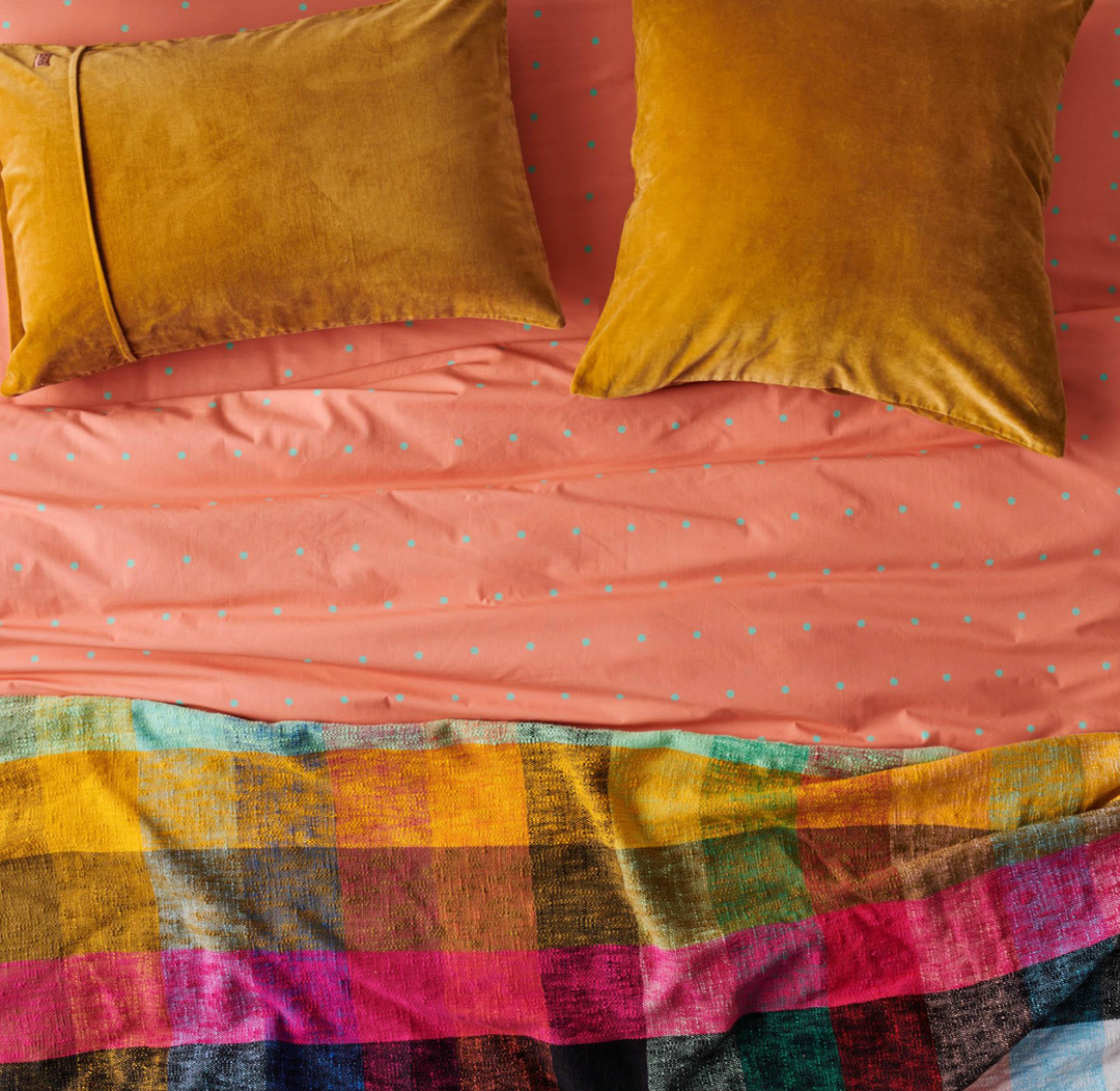 Kip & Co Pecan Velvet European Pillowcases