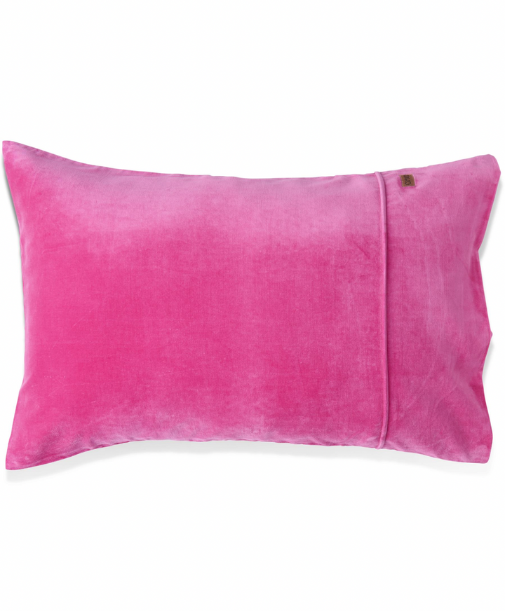 Kip & Co Bubblegum Velvet Pillowcase