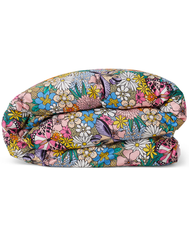 Kip & Co Bliss Floral Organic Cotton Quilt Cover