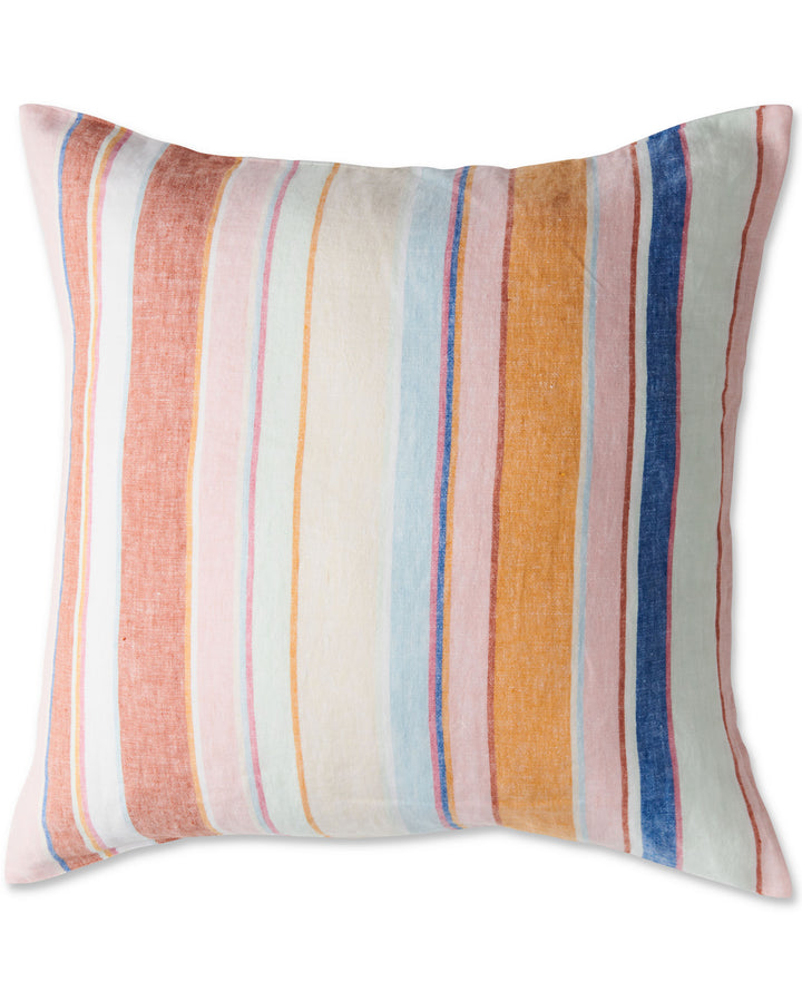 Kip & Co Jaipur Stripe Linen European Pillowcases