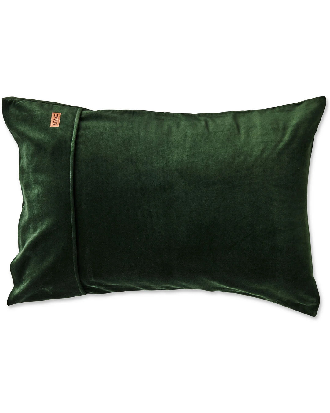 Kip & Co Kombu Green Velvet Pillowcases