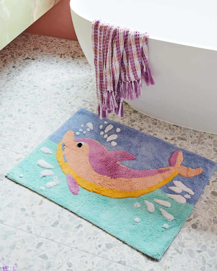 Kip & Co Dolphin Magic Bath Mat