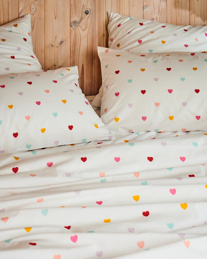 Kip & Co I Heart You Organic Cotton European Pillowcase