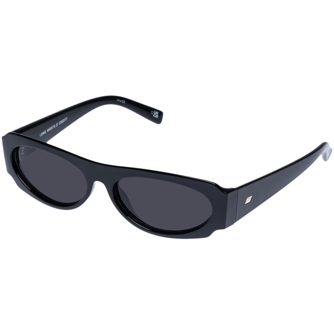 Le Specs Long Nights Sunglasses - Black